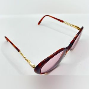 Vintage Chagall Tortoise Oval Sunglasses Frames Only